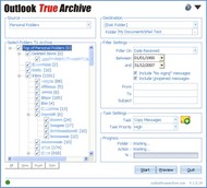 Outlook True Archive screenshot